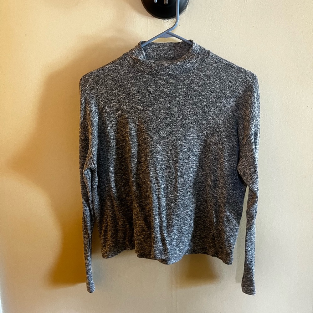 Divided Heather Gray Knit Sweater